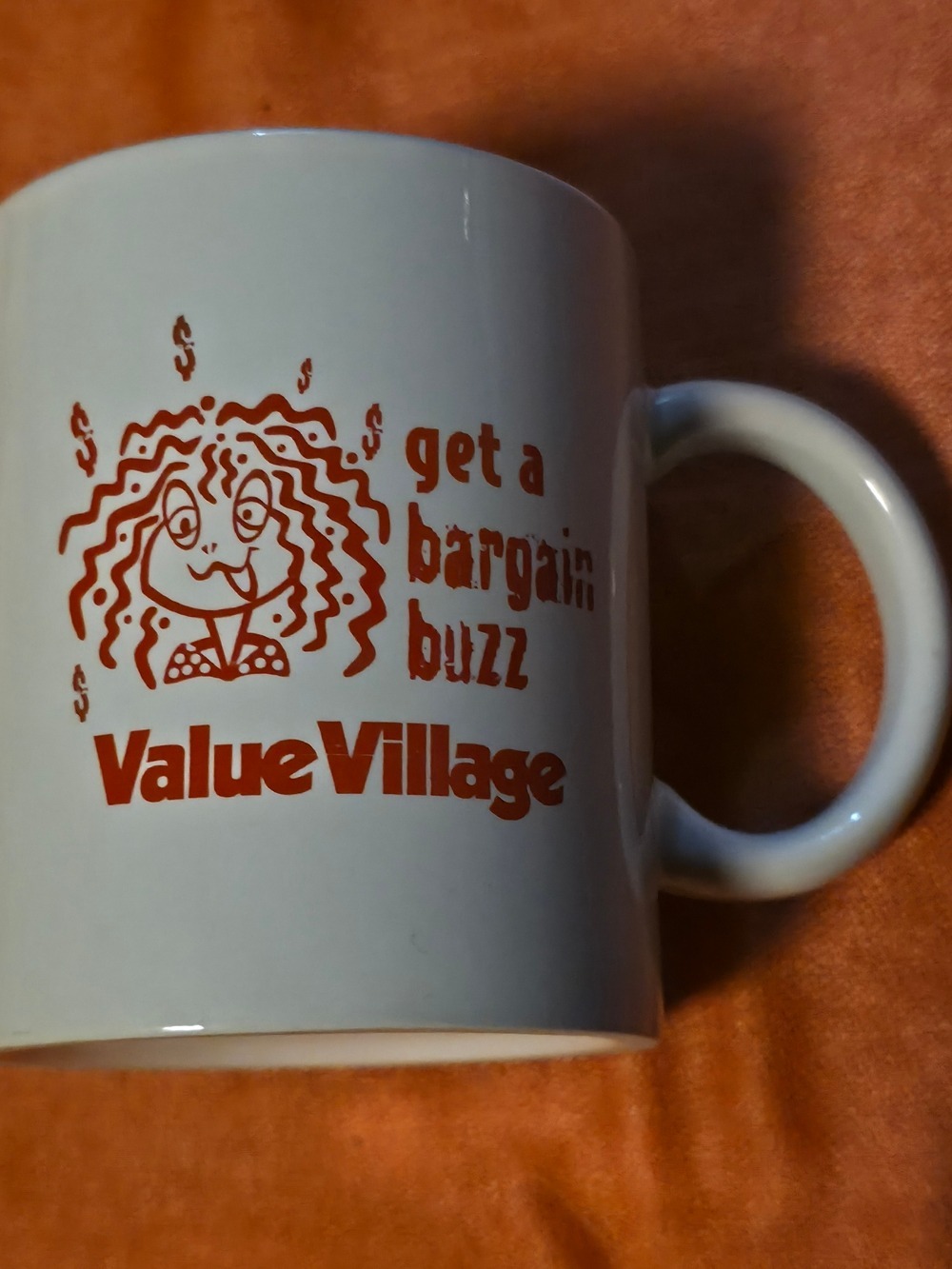 4/$25 Deal! Vintage Mug With ValueVillage Logo
